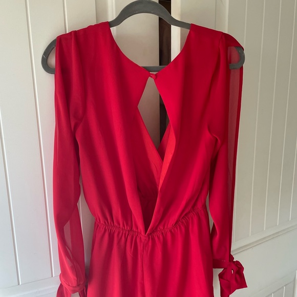 Revolve Superdown Red Romper - Picture 3 of 6